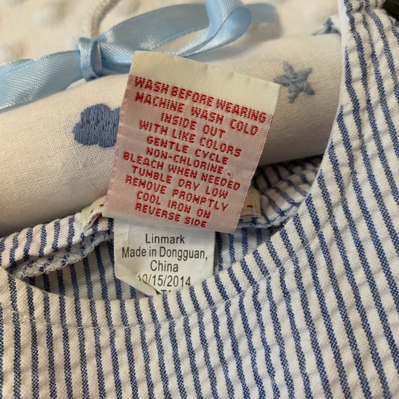 🐳⚓️🦀2pack Rompers, Navy Ocean theme, 3-6M - Picture 7 of 16